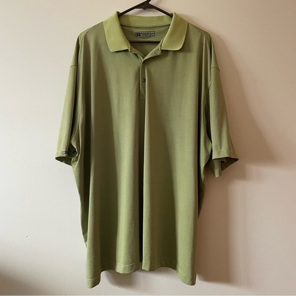Bermuda Sands Green Golf Shirt
